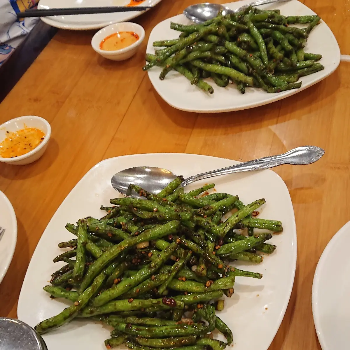 干扁四季豆 stir fried string beans
